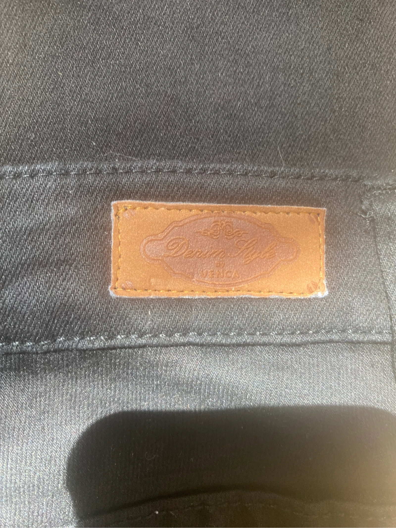 Pantalón negro de mujer Venca Talla 46 Corte recto elástico – photo 2